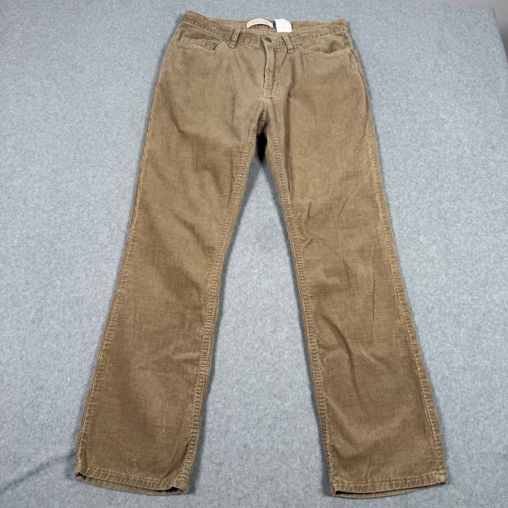 Gap Vintage Y2K Corduroy Bootcut Pants Brown Size 8 Regular Dark Academia Preppy